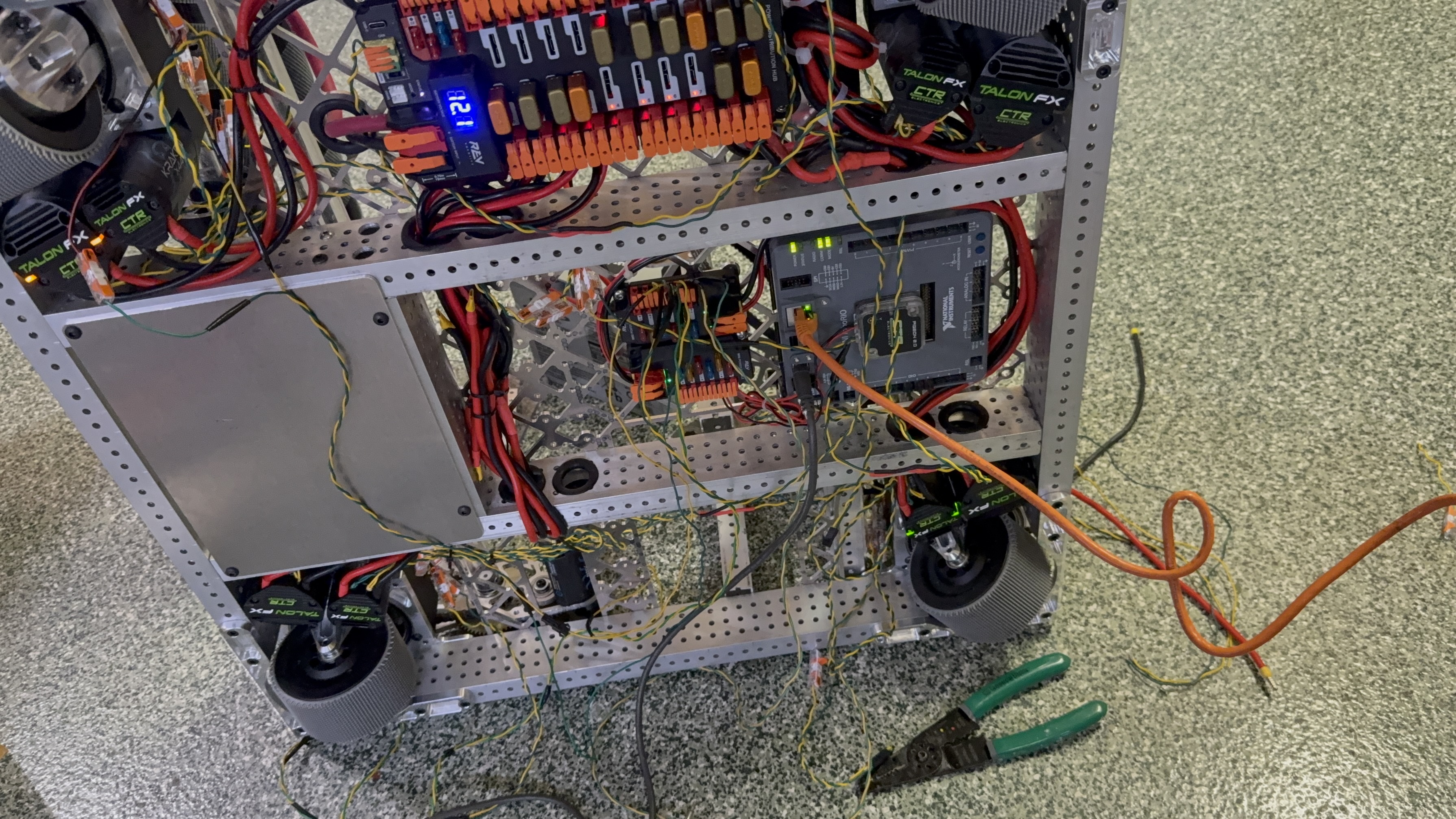 Electronics brain pan